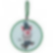 Подставка под горячее Happy new year навесная с пробковой основой диаметр=14 см 