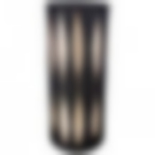 Ваза Cilindro hilary gold/black высота 30см