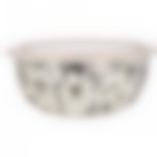 Миска agness эмалированная с пластиковой крышкой, серия яблоневый сад, 24 х 10,5 см/ 2,8л