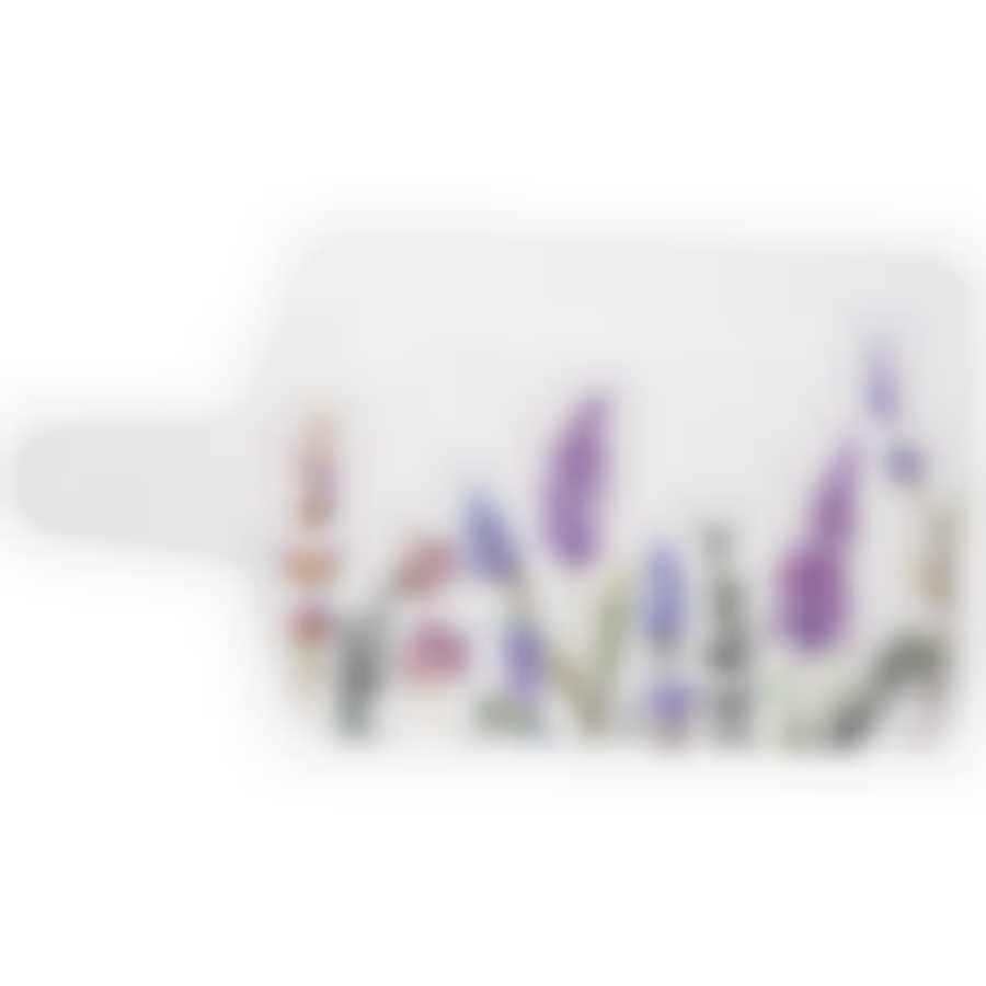 Доска сервировочная с ручкой bronco Лаванда 34,5*18 см 