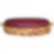 Блюдо для запекания в плетеной корзине bronco Fusion 32,5*20,5*6,5см 1200мл брусничное (кор=12шт.