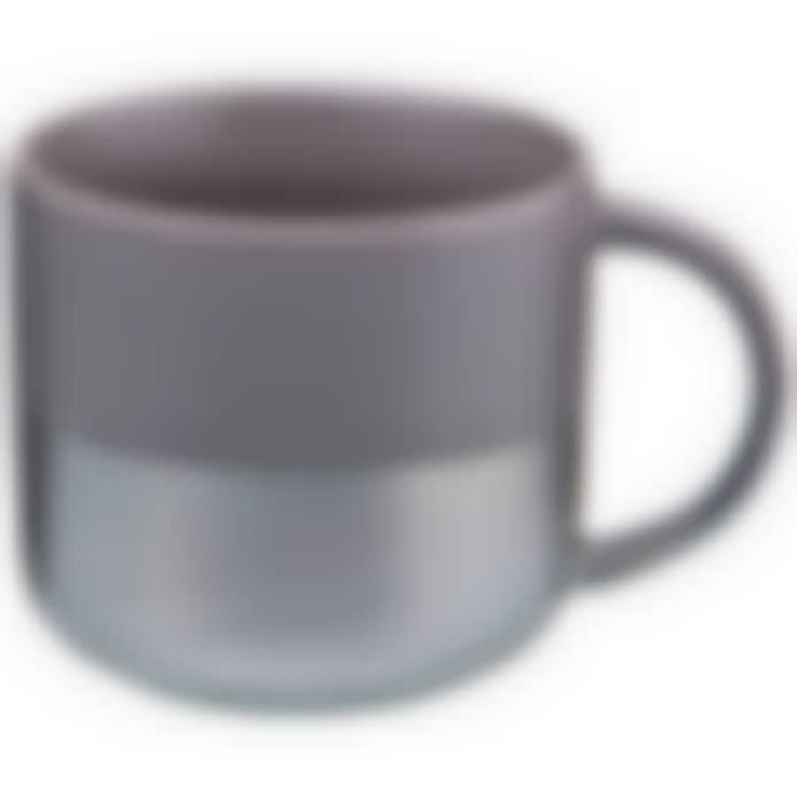Кружка Velour 440 мл матовый темно-серый 