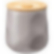 Банка для сыпучих bronco Meadow 12*11,5 см 1000 мл серая 