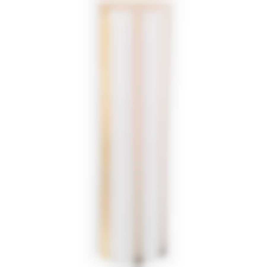 Ваза Cilindro glamour white высота 50см диаметр 15