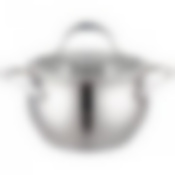 Кастрюля agness со стекл. крышкой 1,9 л. 16x9.5 см