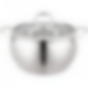 Кастрюля agness со стекл. крышкой 6,2 л. 24x13.5 см