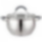 Кастрюля agness со стекл. крышкой 2,4 л. 18x10.5 см цвет: серый