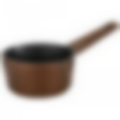 Ковш agness Spicy с Мраморным антипригар.покрытием 1,4 л, 16*8.5 см цвет: шоколад