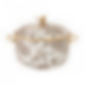 Кастрюля эмалированная agness с крышкой, серия royal garden 3,8л, диа.20см подходит для индукцион.пл