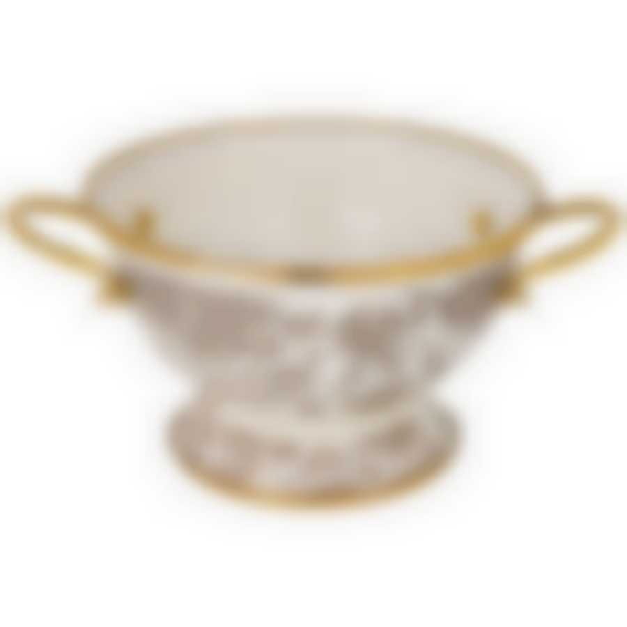 Дуршлаг agness эмалированный, серия royal garden 20см h=14см d=20см