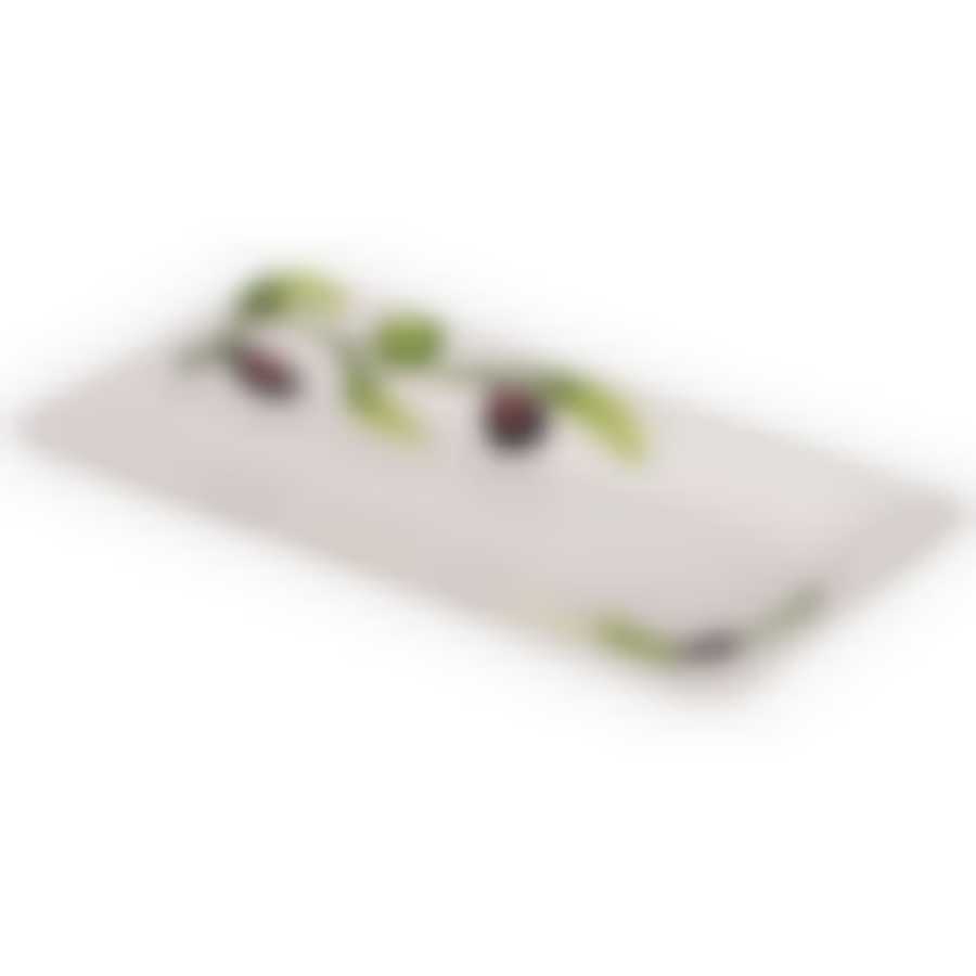 Блюдо сервировочное Оливки 25х13см