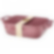 Блюдо для запекания с крышкой bronco Fusion 24*14*6 см 600 мл брусничное 