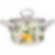 Кастрюля эмалированная agness со стеклянной крышкой, серия Секретные ингредиенты 1.5 л, 16*10 см