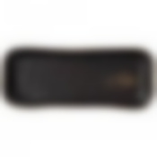 Блюдо bronco Midnight gold прямоуг. 34 см 