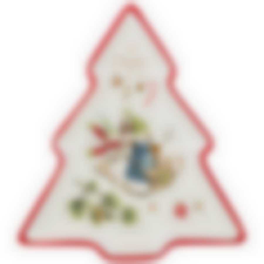 Блюдо Зимняя забава 23*20*2 см. 