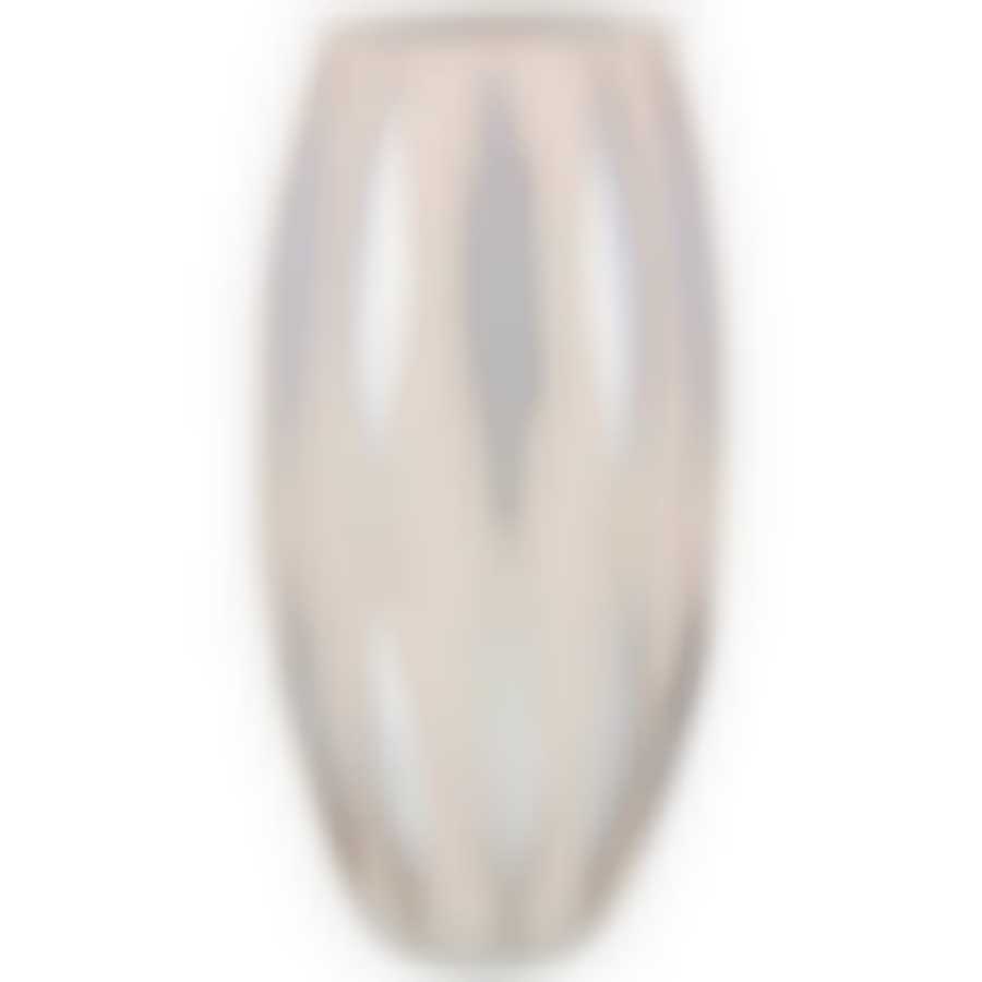 Ваза Amarillys hilary silver/crete высота 26см