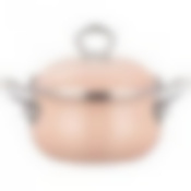 Кастрюля эмалированная с крышкой с эффектом металлик серия Deluxe 2,0 л. диаметр= 16 см