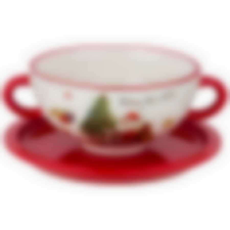 Бульонница С новым годом! 19*14*7 см. / 650 мл. 