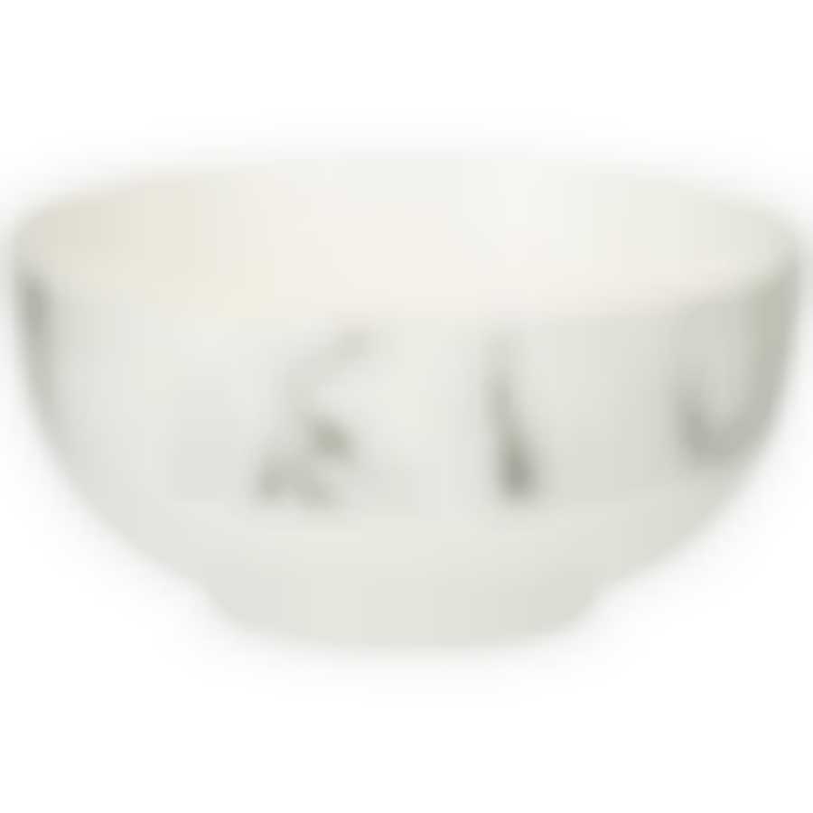 Тарелка суповая lefard bianco marble 14*6,8см 600мл 