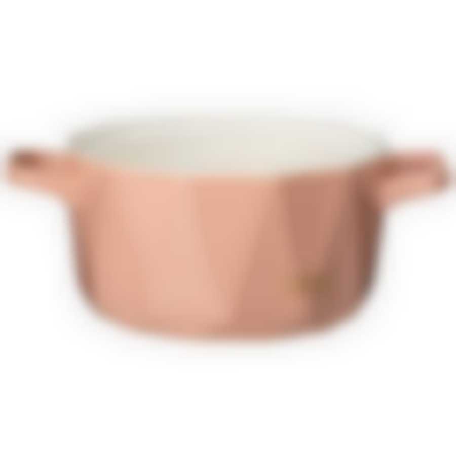 Бульонница lefard Opaque 690мл розовые