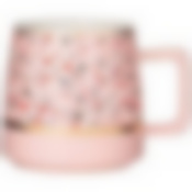 Кружка lefard Break time 360мл, розовая