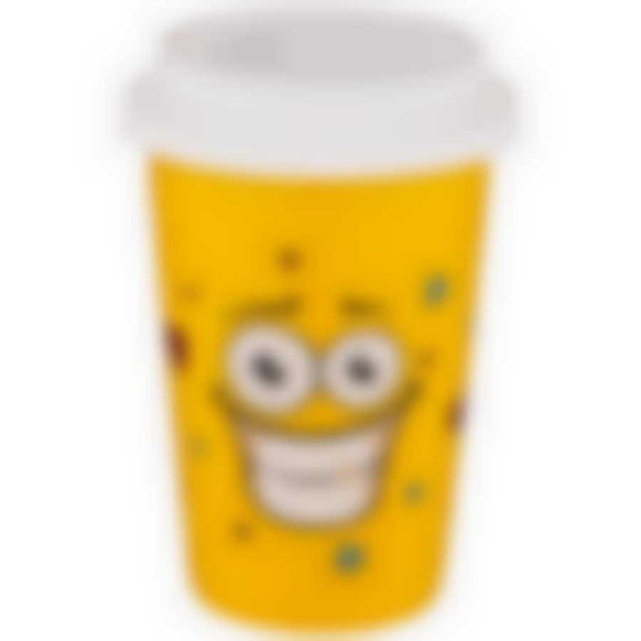 Кружка lefard smile с крышкой 400мл