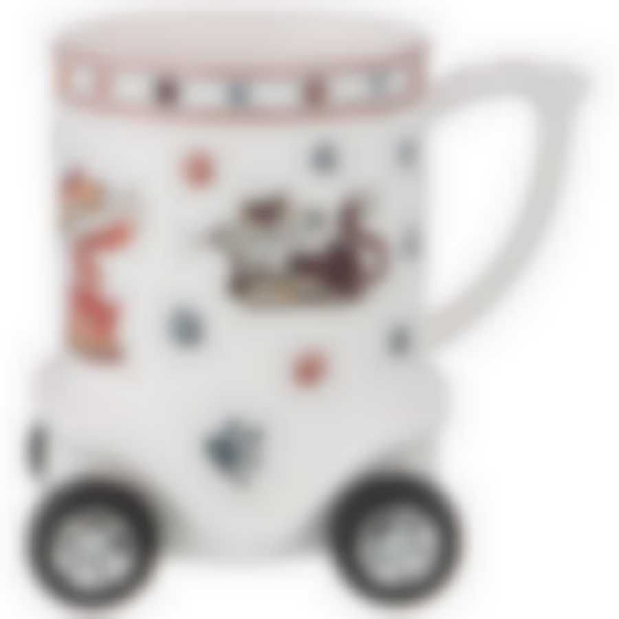 Кружка на колесиках Котики , 350 мл. 
