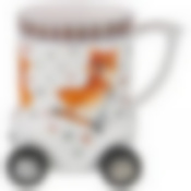 Кружка на колесиках Весёлые друзья , 350 мл. 