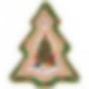 Блюдо-елка lefard Елка 25х21х4 см зеленое 