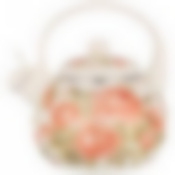 Чайник agness эмалированный со свистком, серия Корейская роза 2,2л, индукционное дно