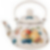 Чайник agness эмалированный с фильтром из нжс серия Фрукты 1,3 л