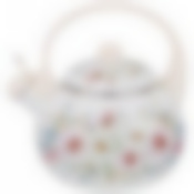 Чайник agness эмалированный со свистком, серия Дворцовый парк 2,2л, индукционное дно