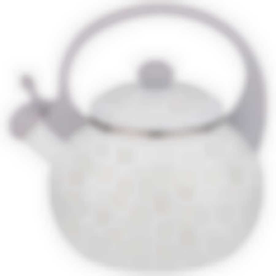 Чайник agness эмалированный со свистком, серия Вивьен 2,2л, индукционное дно