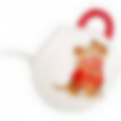 Солонка с ложкой Тигриные истории 9*9*10 см. / 170 мл. 