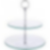 Тортовница 2-х ярусная Хайтек диаметр=21/25 см. 