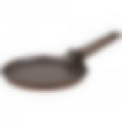 Сковорода блинная agness Spicy с Мраморным антипригар.покрытием 22 см цвет: шоколад