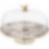 Тортовница agness с крышкой, серия royal garden диа.30см