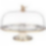 Тортовница agness с крышкой, серия яблоневый сад, диа.30см