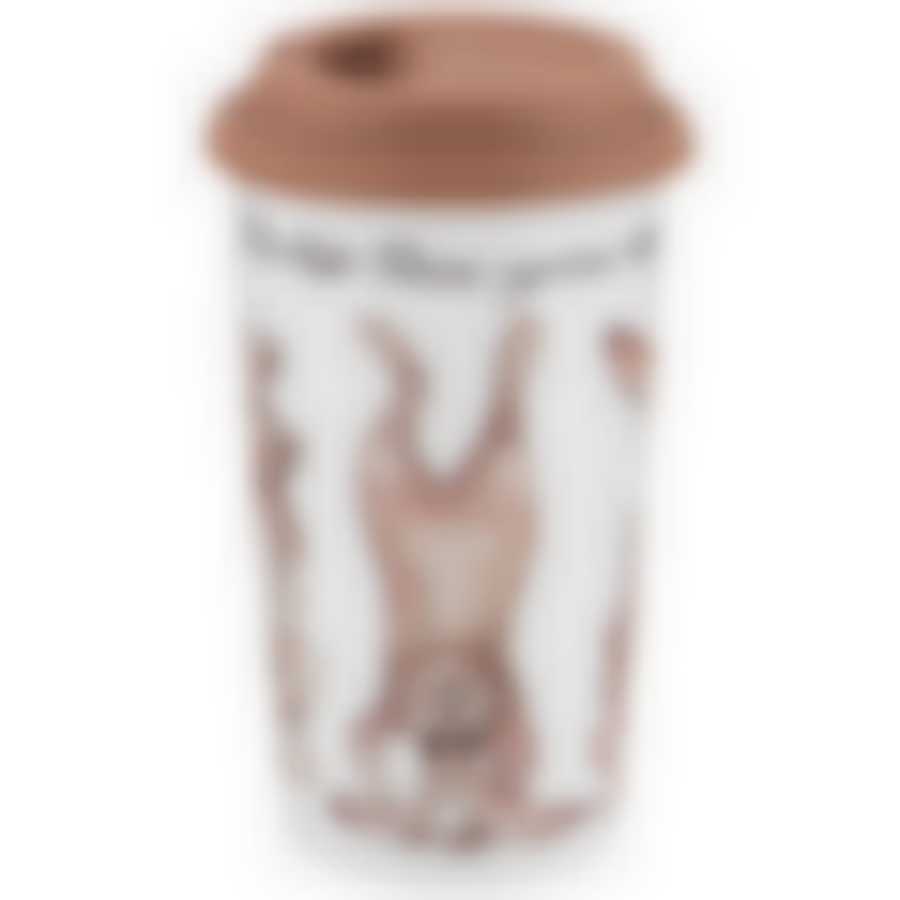 Термокружка с двойными стенками lefard Счастье есть 450 мл 