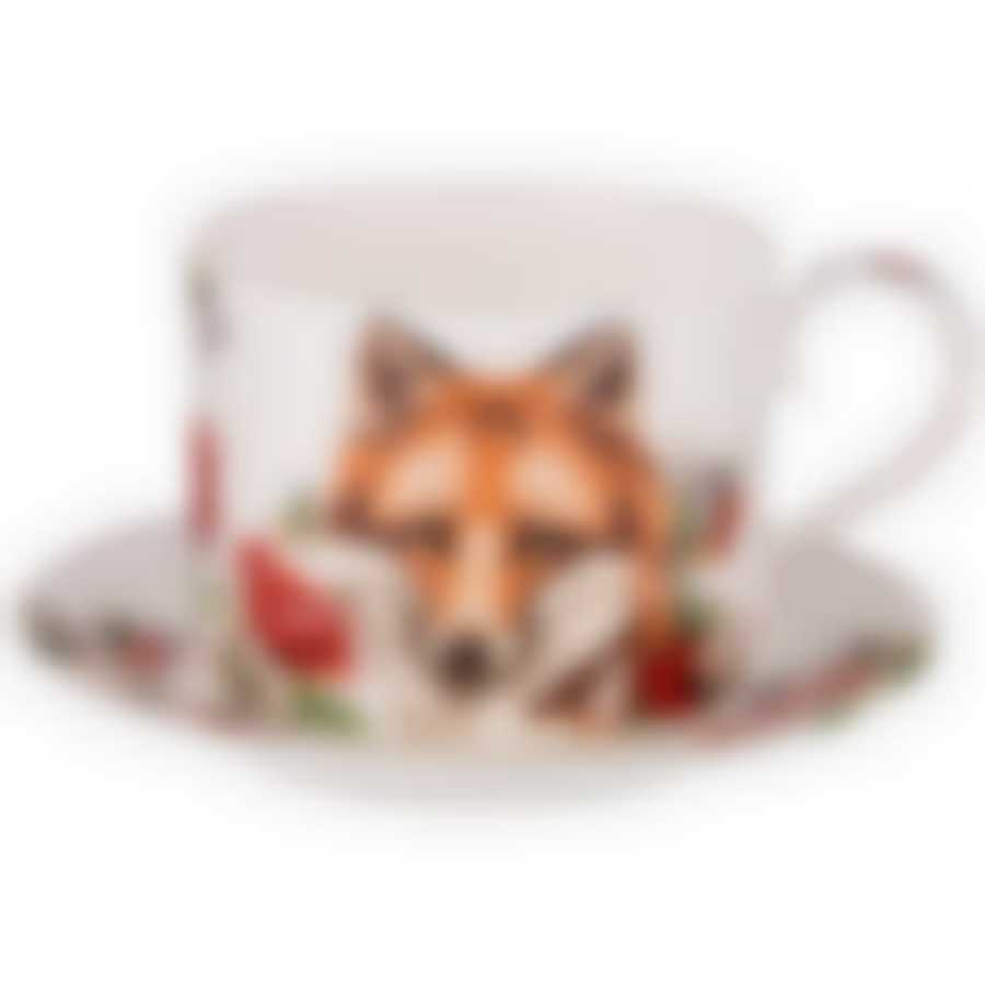 Чайная пара lefard Лесная сказка лиса 300 мл 