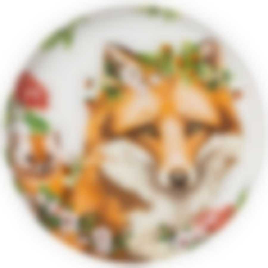 Тарелка закусочная lefard Лесная сказка лиса 20 см 