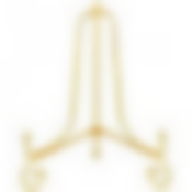 Комплект подставок для тарелок из 5 шт. 17*11 см. высота=16 см. цвет - золото 