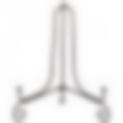 Комплект подставок для тарелок из 5 шт. 20*13 см. высота=20 см. цвет - черный 