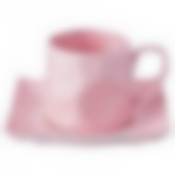 Чайный набор Раффл пинк на 1 персону, 2 пр. 250 мл. 