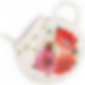 Солонка с ложкой lefard Маки 10*5см 