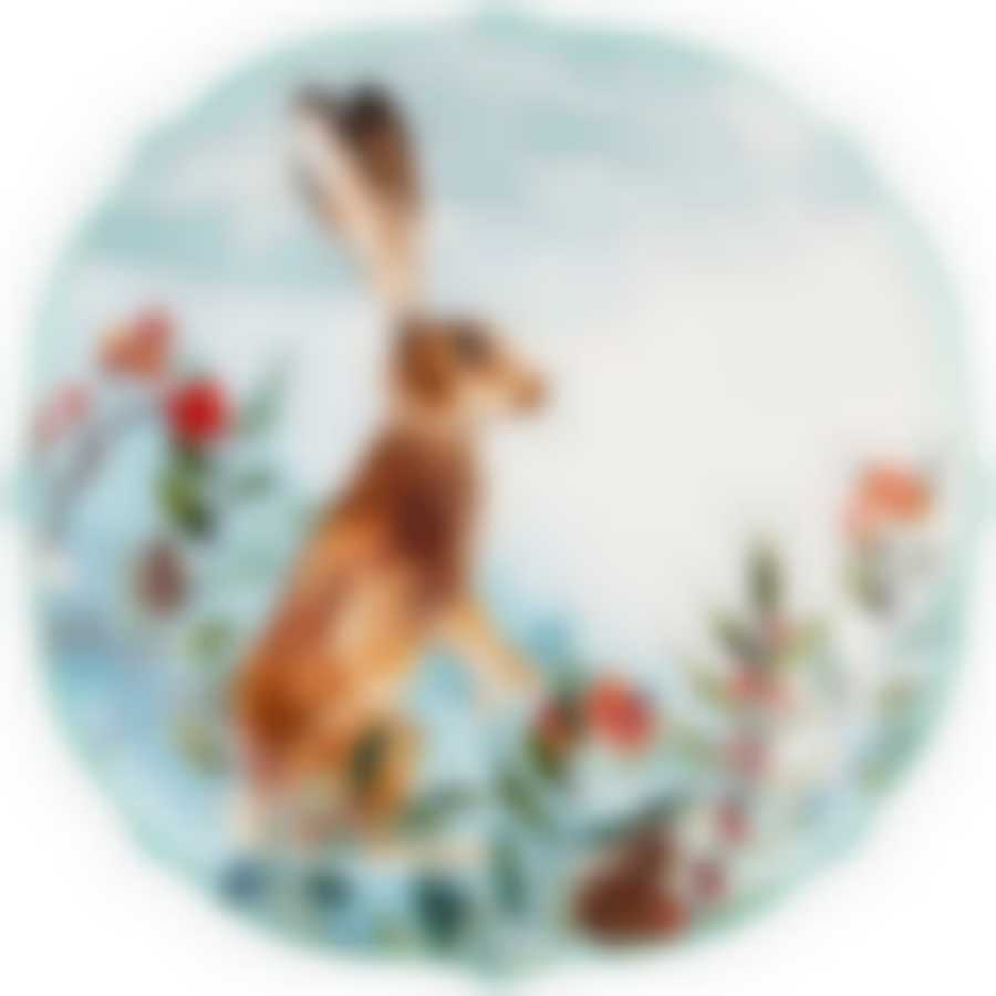 Тарелка закусочная lefard Лесная сказка заяц 20,5 см 