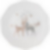 Тарелка закусочная lefard Ажур олени 21 см 