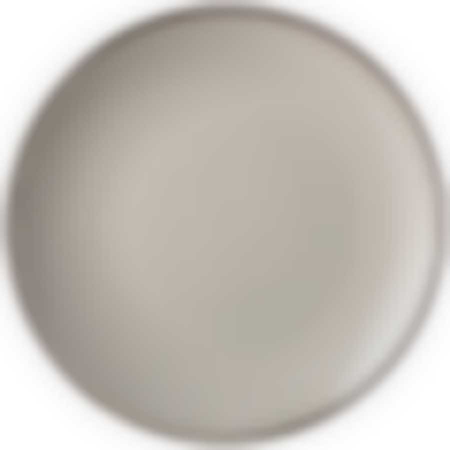 Тарелка десертная 19,5 см коллекция Графика цвет:серый графит 