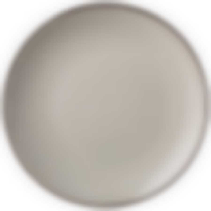 Тарелка подстановочная 24 см коллекция Графика цвет:серый графит 