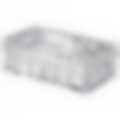 Салфетница Muza crystal 24,5*12,5 см. высота=10 см. 